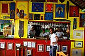 Jamaica Beach Bar and Restaurant at Mundai beach, Porto Seguro, Bahia, Brazil