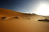 Tagelment Samedat. Tassili Ahaggar. Sahara desert. Algeria.