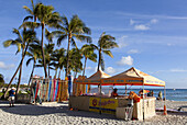 Waikiki Beach, Oahu Island, Hawaii, USA.