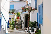 Manolates village, Samos, Greece