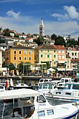 Marina in Mali Losinj on Losinj Island, Croatia