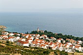 Bol Town at Brac Island, Dalmatia, Croatia, Europe