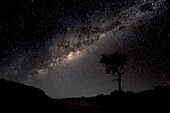 southern starry sky with Milky Way, Namibia