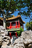 The architecture in the Forbidden City in Beijing, China, Asia.