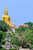 Thailand, Ko Samui, Big Buddha temple.