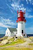 Lighthouse at Lindesnes, Norway.