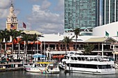 Bayside in downtown Miami, Florida, USA