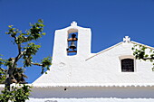 Sant Carles de Peralta church Ibiza island Spain.