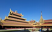Myanmar, Burma, Mandalay, Palace,