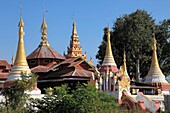 Myanmar, Burma, Nyaungshwe, Shwe Zali Pagoda,