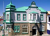 Namibia, Luderitz, Commercial Bank of Namibia, Bismarck Strasse, german colonial architecture,