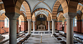 crypt (tomb) in Beuron Monastry, Sigmaringen, Swabian Alb, Baden-Wuerttemberg, Germany