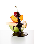 Different chocolate fruits, Fruit, Food