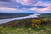 Lough Derravaragh viewed from the summit of Knockeyon, County Westmeath, Ireland.,X4R-2177002 - © - William Cleary