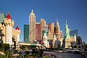 New York New York Hotel, Strip, South Las Vegas Boulevard, Las Vegas, Nevada, USA