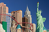 New York New York Hotel, Freiheitsstatue, Strip, Las Vegas, Nevada, USA