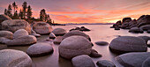 Grantifelsen, Sand Harbor, Lake Tahoe, Kalifornien, USA