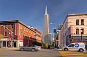 Transamerica Pyramid, Telegraph Hill, San Francisco, Californien, USA