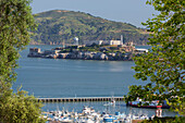 Alcatraz, Hyde Street Pier, San Francisco, Californien, USA