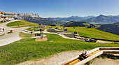 Erlebniswelt Bergkaiser, Hartkaser, Ellmau, Wilder Kaiser, Tirol, Österreich