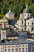 Town center of Kapuzinerberg, Kollegienkirche, Salzburg, Austria