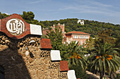 Park Güell, Modernisme, modernism, Art Nouveau, architect Antonio Gaudi, UNESCO world heritage, city district Gracia, Barcelona, Catalunya, Catalonia, Spain, Europe