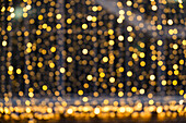rows of Christmas lights, Hamburg, Germany