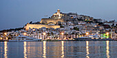 Harbour, Dalt Vila, Eivissa, Ibiza, Balearic Islands, Spain
