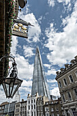The Shard by Architect t Renzo Piano, Southwalk, Clouds, London, UK