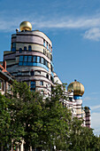 Hundertwasser Buildung Waldspirale, Darmstadt, Hesse, Germany