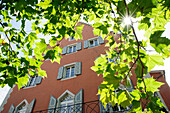 Thalheimisches Haus in the old town of Eberbach, Neckar, Baden-Wuerttemberg, Germany