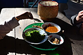 Typical food on the Island of Don Khon, 1000 island, south-Laos, Laos, Asia