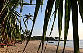 Sandy beach, Phra Ae Longbeach, Ko Lanta, Andaman Sea, Thailand, Asia