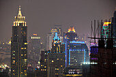 View from above Eleven rooftop bar at the Sukhumvit, Bangkok, Thailand