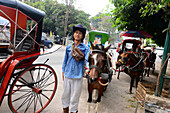 Horse coach in Lampang, North-Thailand, Thailand