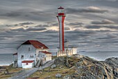 Cape Forchu Lightstation, Yarmouth, Nova Scotia, Gulf of Maine, Canada