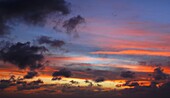 Clouds at sunset, Curacao, Dutch Antilles