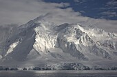 Glaciated peaks, Anvers Island, Antarctic Peninsula, Antarctica