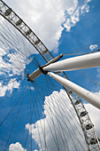 The London Eye ferris wheel, London, England, United Kingdom