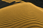 Struktur einer Sanddüne, Wüste im Altyn Emel Nationalpark, Region Almaty, Kasachstan, Zentralasien, Asien