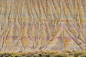 Bardenas Reales, semi-desert natural region (badlands), UNESCO biosphere reserve, Bardena Blanca, White Bardena, Navarra, Spain