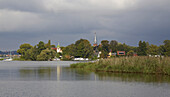 Blick auf Geltow, Havel, Brandenburg, Deutschland, Europa