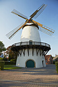 Windmühle in Glandorf , Niedersachsen , an der Grenze zum Münsterland , Nordrhein-Westfalen , Deutschland , Europa