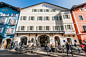 Kitzbüheler Einkaufsstrasse Vorderstadt, Kitzbühel, Tirol, Österreich