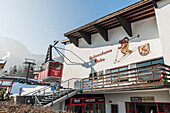 Hahnenkammbahn, Kitzbühel, Tirol, Österreich