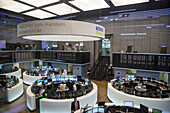 Börsenparkett der Deutschen Börse, Frankfurt am Main, Hessen, Deutschland, Europa