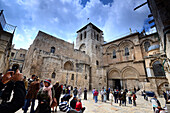 Church of the Holy Sepulchre in the christian quarter, Jerusalem, Israel