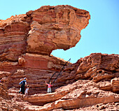 Red Canyon near Eilat at Red Sea, Akaba bay, South-Israel, Israel