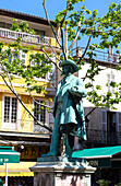 France, South Eastern France, Arles, forum square, Frédéric Mistral statue