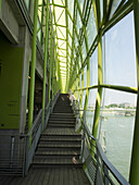 France, Paris, the Seine, City of Fashion and Design, stairs